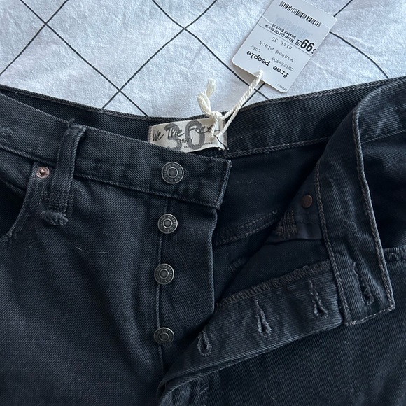 Free People Denim Shorts - Picture 2 of 7